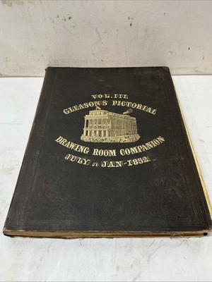 1852 Vol III July-Dec Gleason s Pictorial Drawing Room Companion