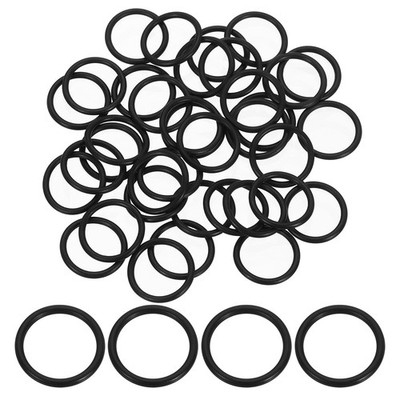 100Pcs AS-015 Nitrile O-rings 70 Durometer 9/16'' ID 11/16'' OD 1/16'' Width