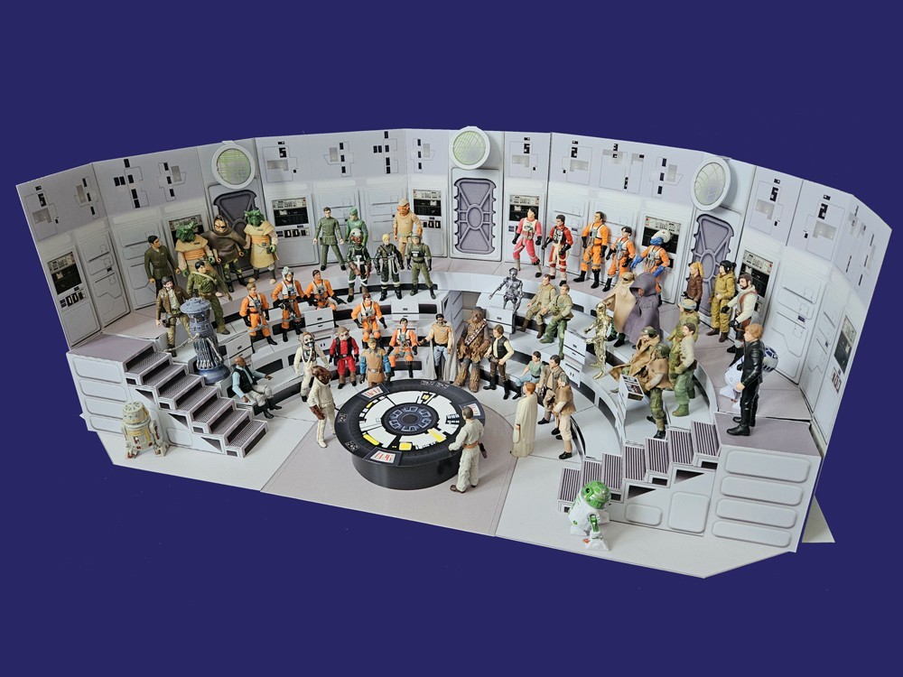 Huge Home One Briefing Diorama Playset 3.75 Star Wars Hasbro