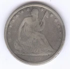 1840-O Seated Liberty Silver Half Dollar + Circulated + No Reserve!