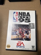 NBA Live 95  - Genesis - Complete in Box CIB - Manual, books - Tested Working!