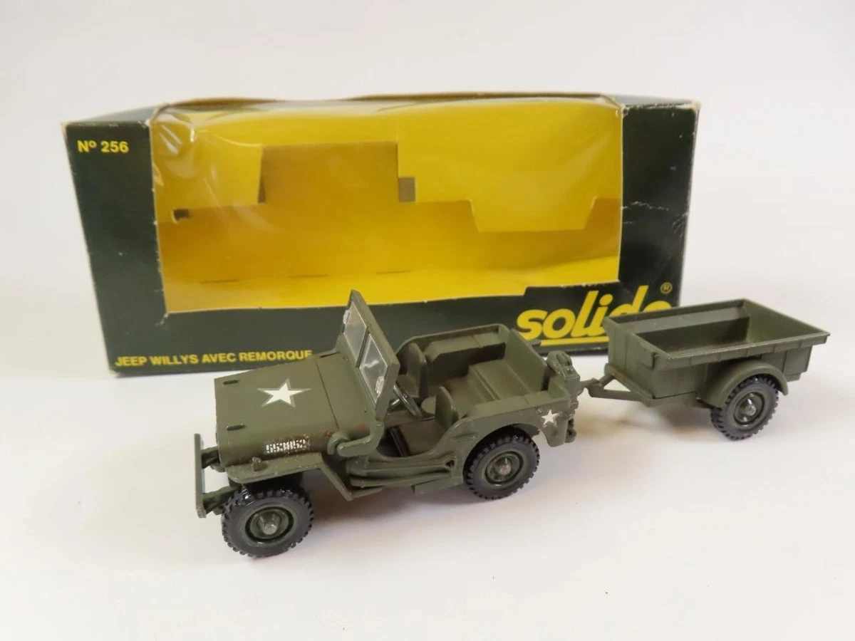 SOLIDO VEREM JEEP WILLYS US ARMY 1942 AVEC BOITE D ORIGINE 1