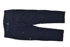 Arc'teryx Men Navy Blue Sigma AR Hiking Pants Size 36 x 30 Belted Outdoor Nylon