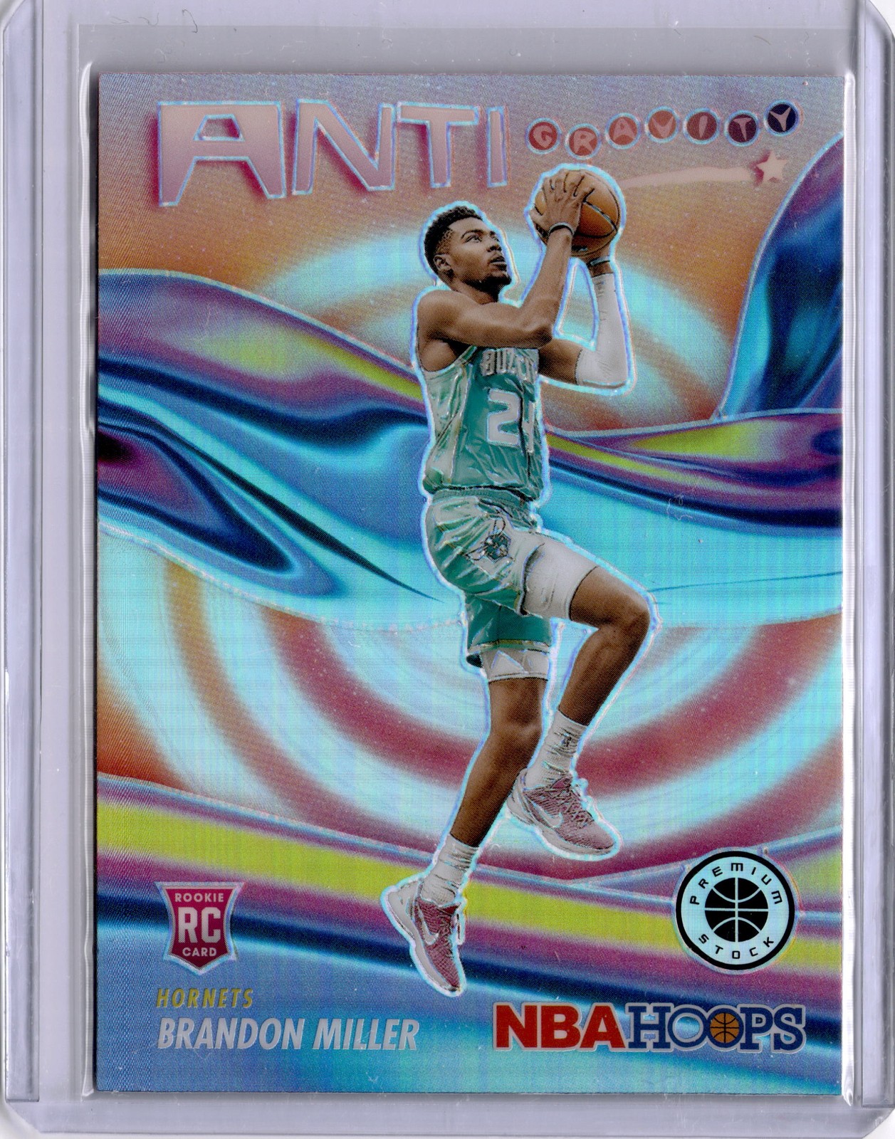 2023-24 Hoops Premium Stock #11 Brandon Miller Anti Gravity