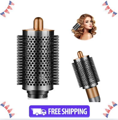 Dyson Airwrap Large Round Volumizing Brush - Nickel/Copper Fluffy Styler