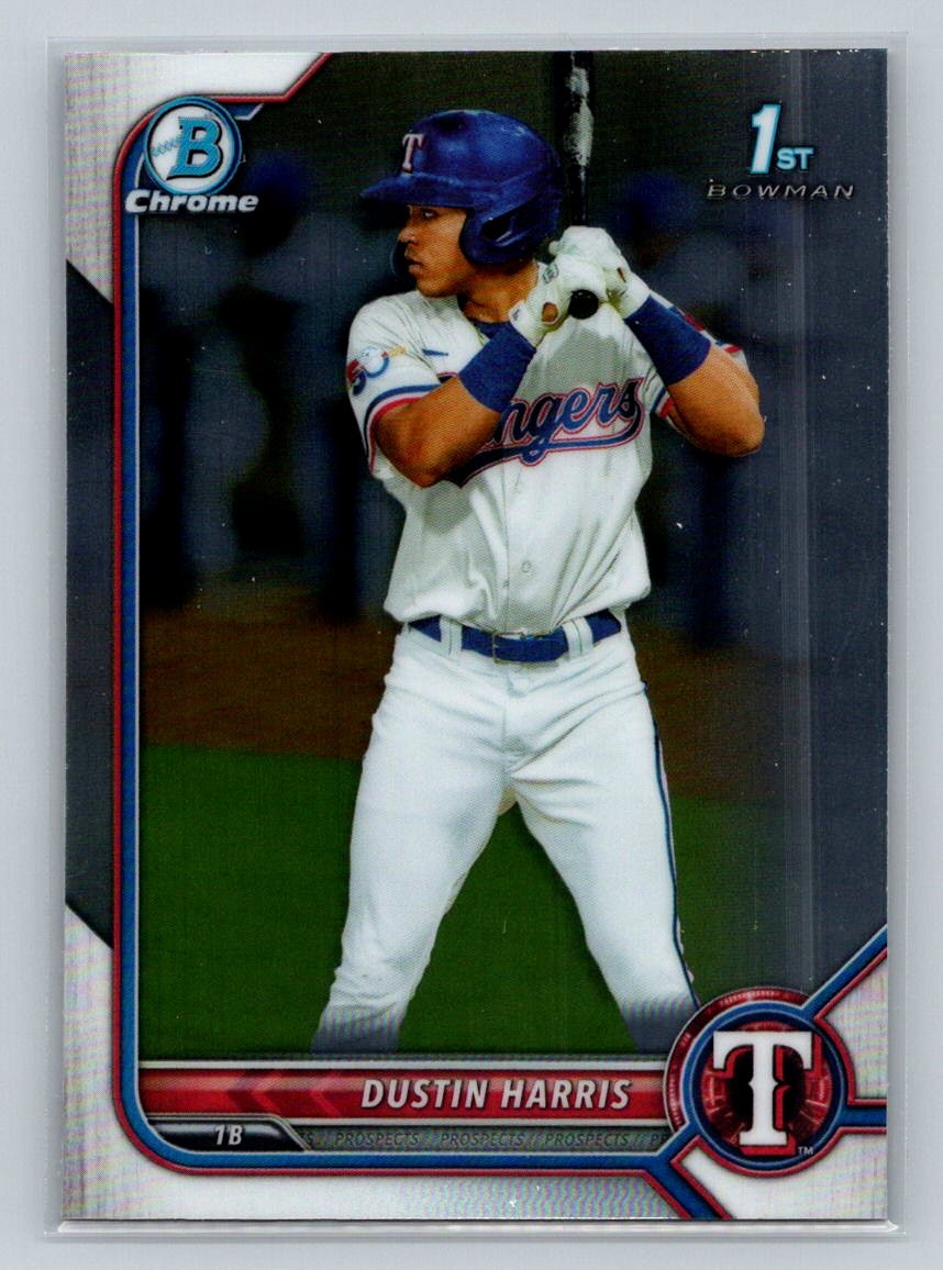 2022 Bowman #BCP-119 Dustin Harris Chrome Prospects