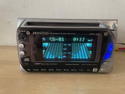 Kenwood DPX-4100 2Din Car Audio CD Cassette Player with Bluetooth