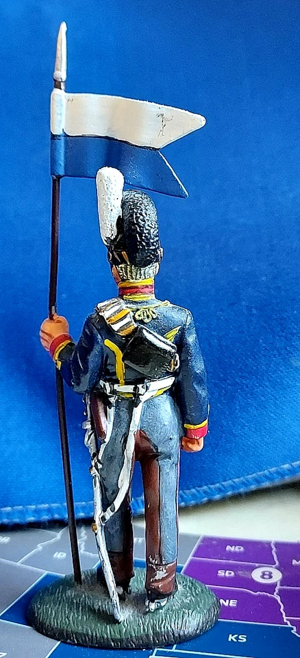 ARTILLERÍA CABALLO REAL EN WATERLOO 1815 FIGURA COMO NUEVA DE DEL PRADO SIN CAJA Foto 4 de 4