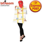 N2461 GPS Map Direction Sign Outfit Cosplay Costume Tunic Party Funny Navigator