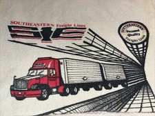 Southeastern Freight Lines Towel 52” L X 30” W Southern Terry INC