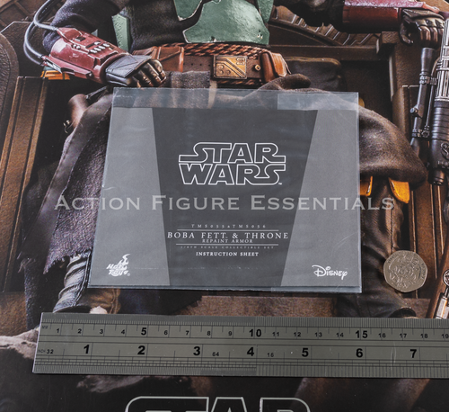 Hot Toys Boba Fett Throne Instructions 1/6 Figure Part TMS056 Repaint Armour - Picture 3 of 6