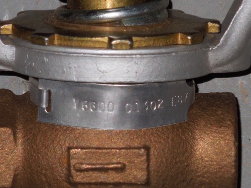 1/2" ROBERTSHAW 2566 SERIE (#V6600-01302-E87) DREIWEGE-MISCHVENTIL - Bild 3 von 4