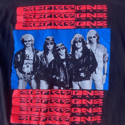 Scorpions スコーピオンズ tour Tシャツ 90-91 バンドT