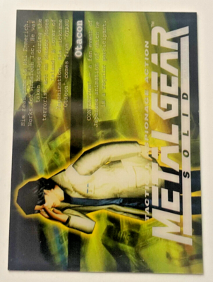 Metal Gear Solid #75 - Otacon Konami Tradind Card 1998 CC-HE-0562