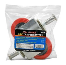 Cal-hawk Set Of 2 Creeper Casters Swivel Wheels