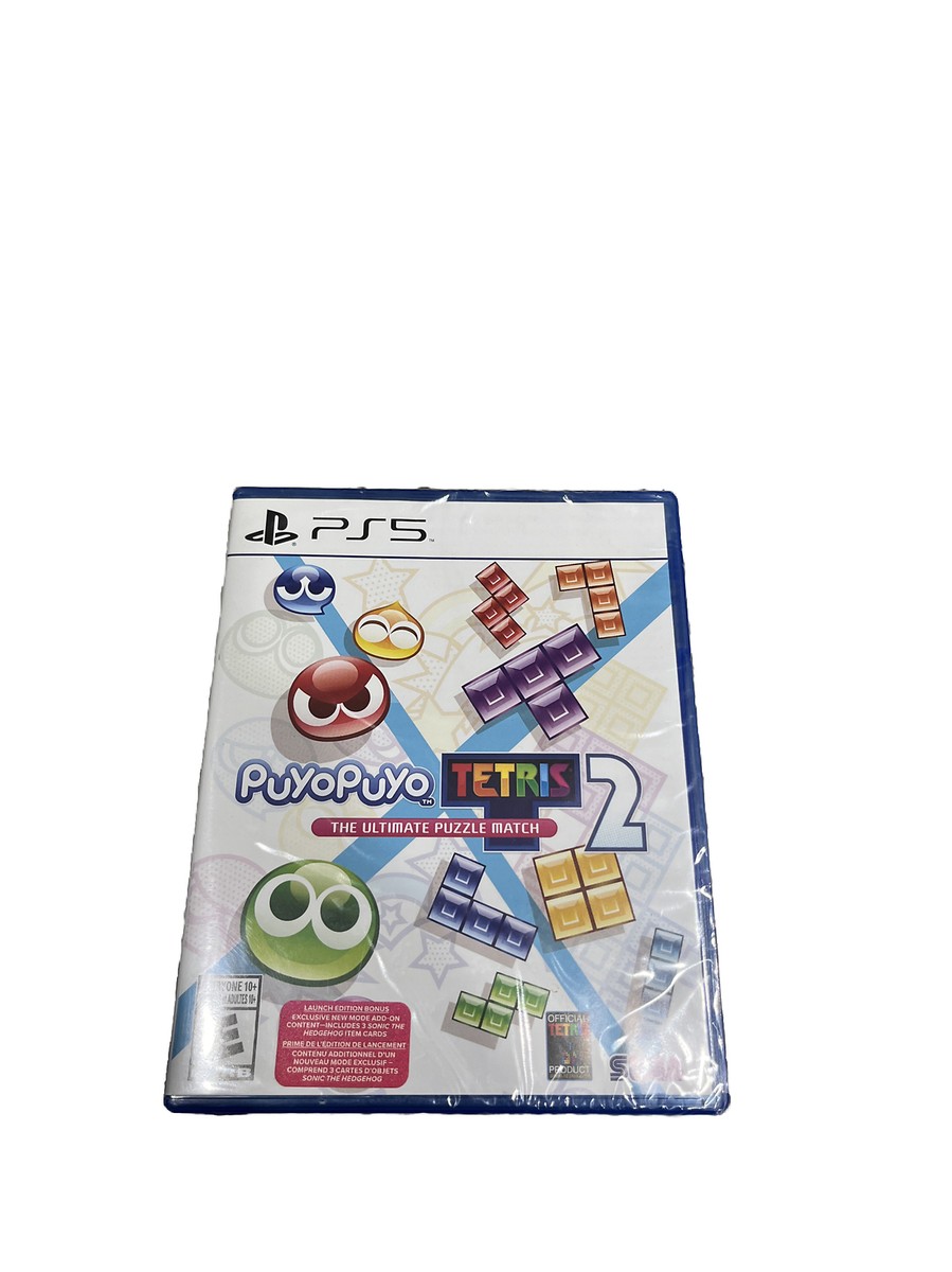 Puyo Puyo Tetris PlayStation Brand New Sealed PS5 Launch