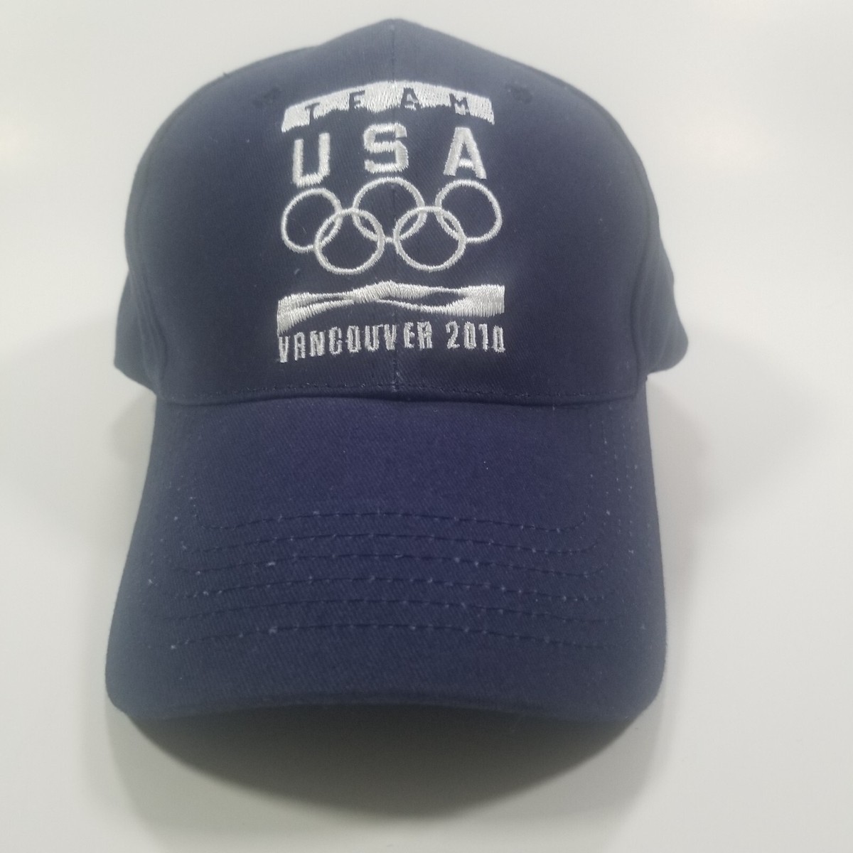 Team USA Vancouver 2010 Winter Olympic Navy Blue Cap Hat One Size