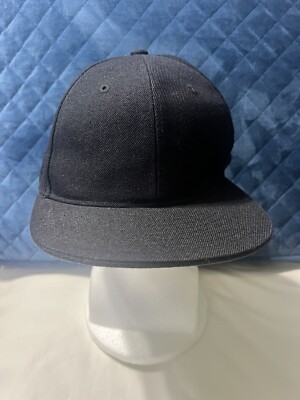 KBETHOS Premium Headwear Black Fitted Baseball Cap Hat  Size 8