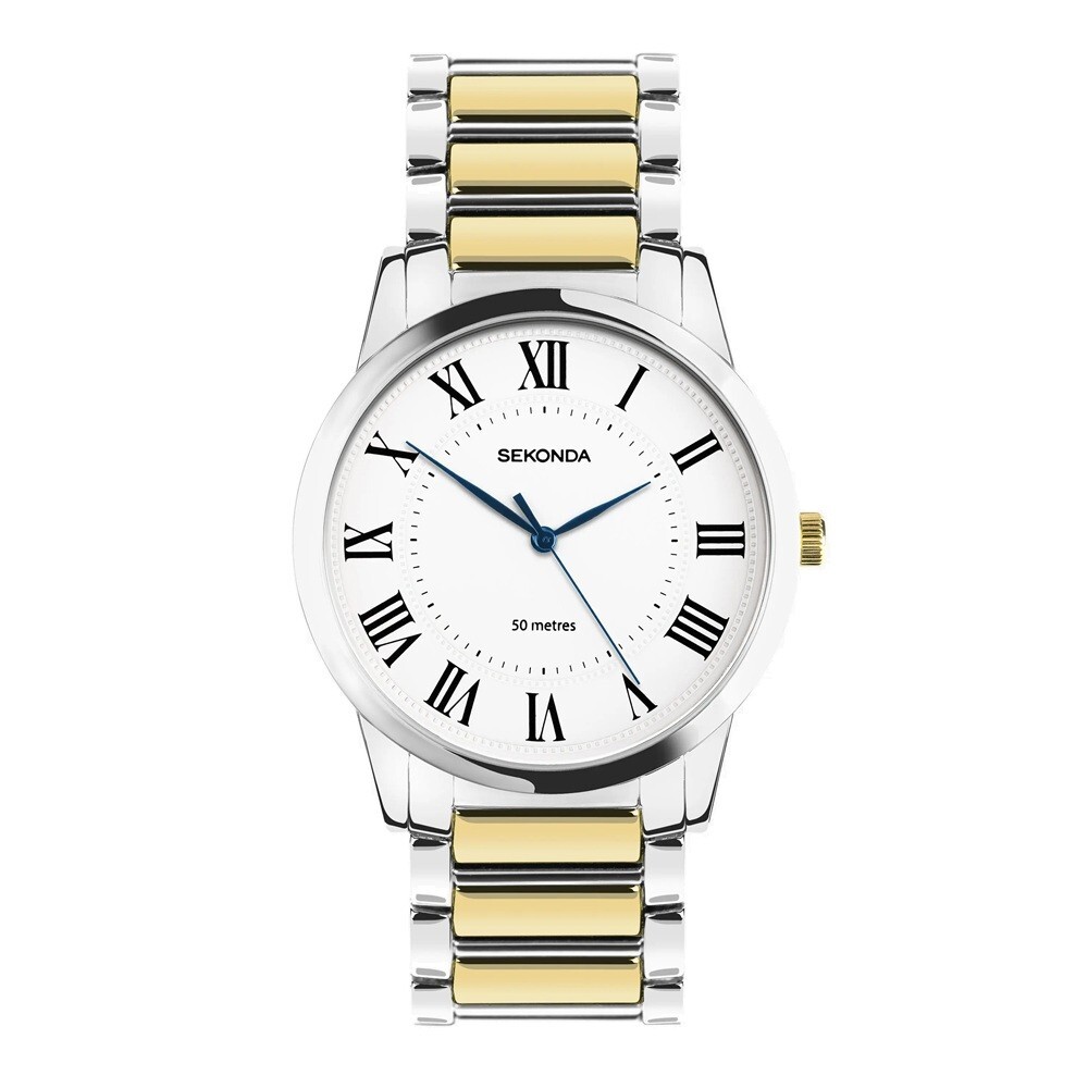 Sekonda Watch 30248 Mens Beaumont Classic Two Tone RRP £54.99