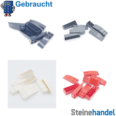 LEGO  Schrägstein gebogen Slope curved 6x2 8 Stück ( 44126 )