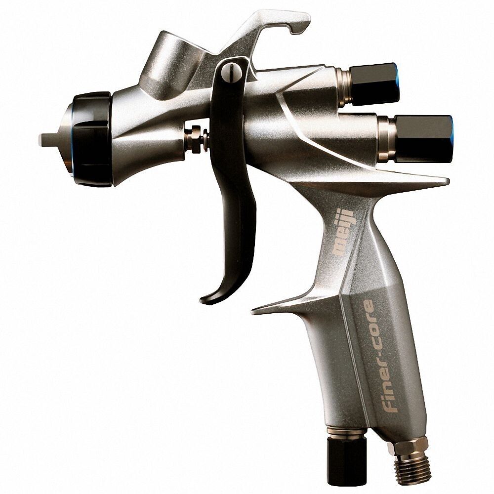 Meiji FINER-CORE-HVLP-13 Spray Gun 1.3mm Center Gravity Feed Meiji FINER-CORE-HVLP-13 Spray Gun 1.3mm Center Gravity Feed