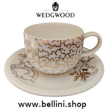 WEDGWOOD PLATO GOLD Tazza Caffè con Piattino