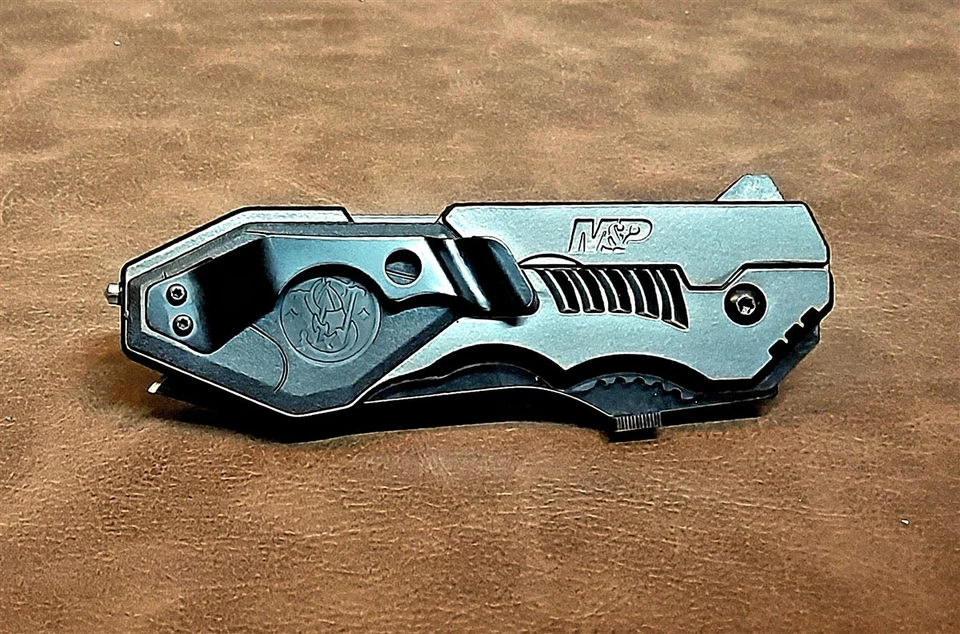 Smith & Wesson M & P пружина помощь открытия тактический складной карманный нож SWMP4LS - Изображение 3 из 4