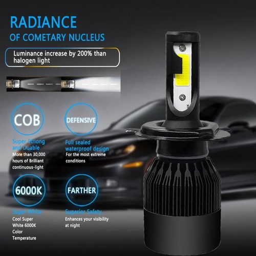 For Honda Fit 2006 - 2020 LED Headlight High/Low Beam + Fog Lights Bulbs 6000K - Picture 6 of 12