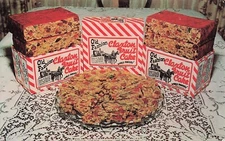Postcard Vintage (1) Old Fashion Claxton Fruit Cake (Ad) & they are good! ( 349)