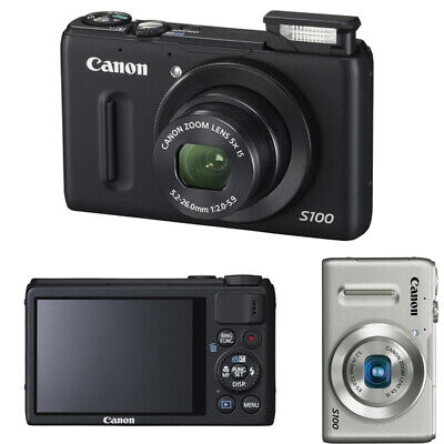 Canon PowerShot S100 12.1 MP Digital Camera w 5x Wide Angle Canon PowerShot S100 12.1 MP Digital Camera w 5x Wide Angle