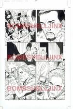 MARVEL NEW AVENGERS FIRELINE AAFES #6 PAGE 6 Original Art By Cliff Richards 