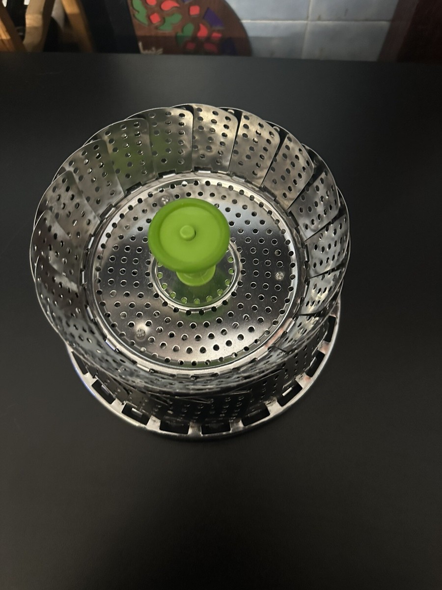 Cestello Per Vapore Pieghevole - Acciaio Inox 304, Regolabile, Per Verdure E Pesce - Foto 9