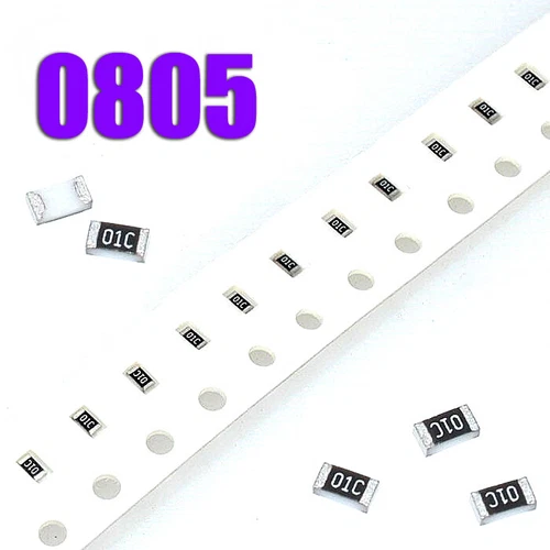 0805 Widerstand Auswahl 1Ohm - 1MOhm 1/8W 125mW 50 Stück 1% SMD Widerstände