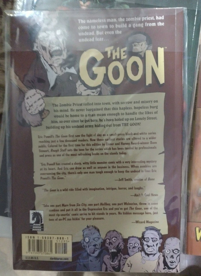 THE GOON - THE RIGHT STUFF TPB VOL 1 ERIC POWELL DARK HORSE 2004 Foto 2 de 2