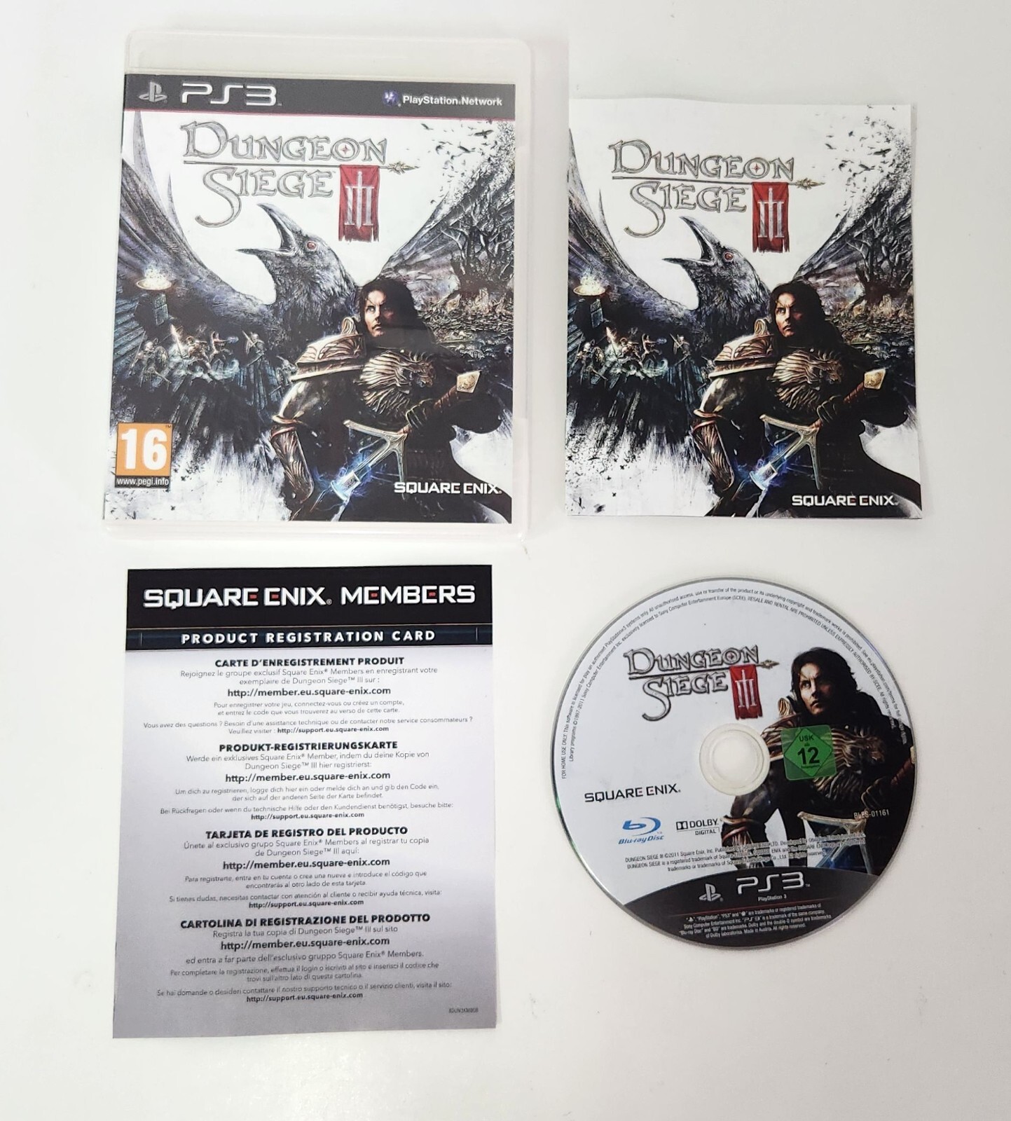 Dungeon Siege III, 3 - Sony PlayStation 3, 2011, PS3, Boxed With Instructions