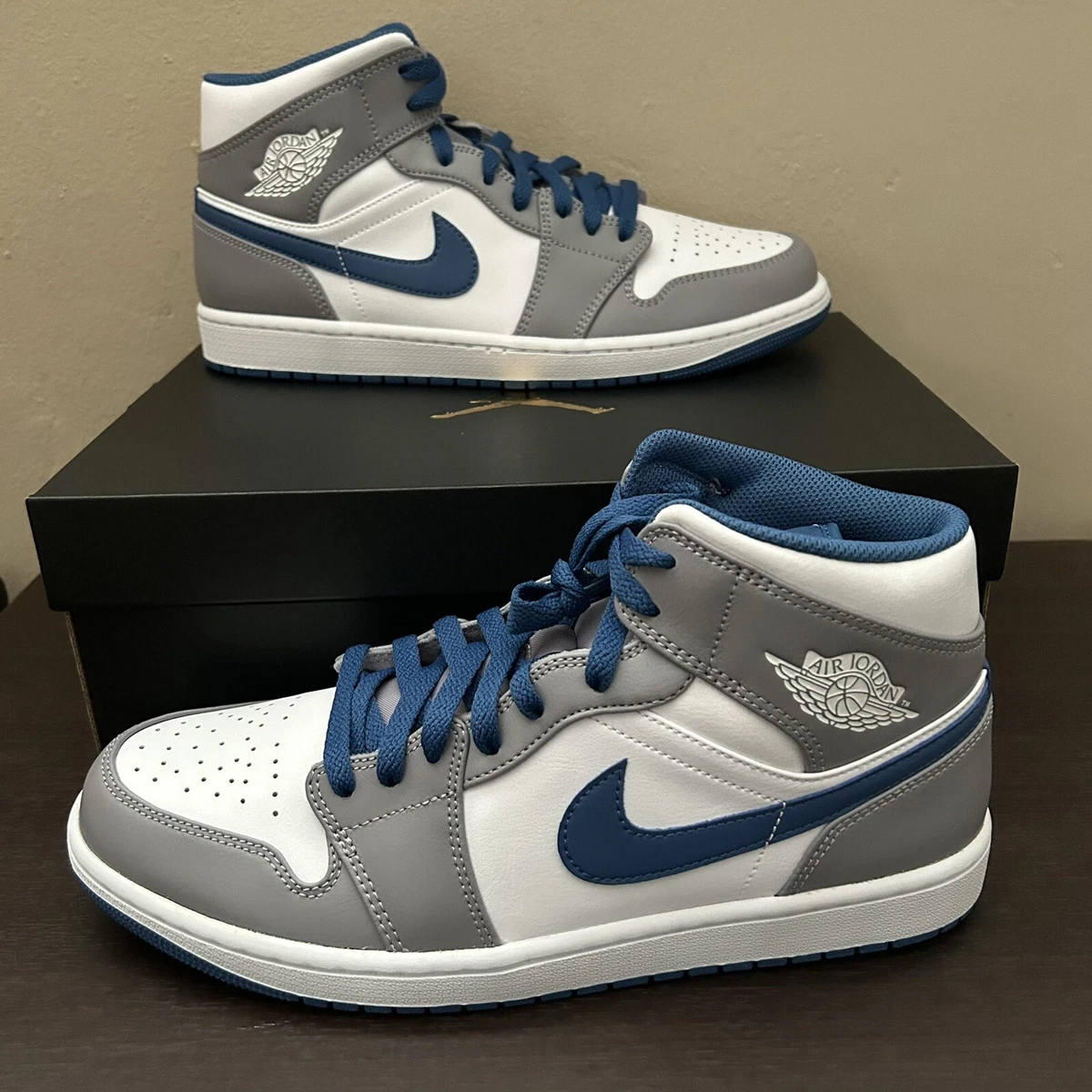 Jordan 1 retro shop mid true blue