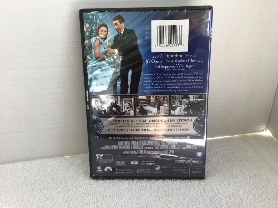 It's A Wonderful Life Platinum Anniversary Edition DVD 2-Disc Set - Image 2 of 4