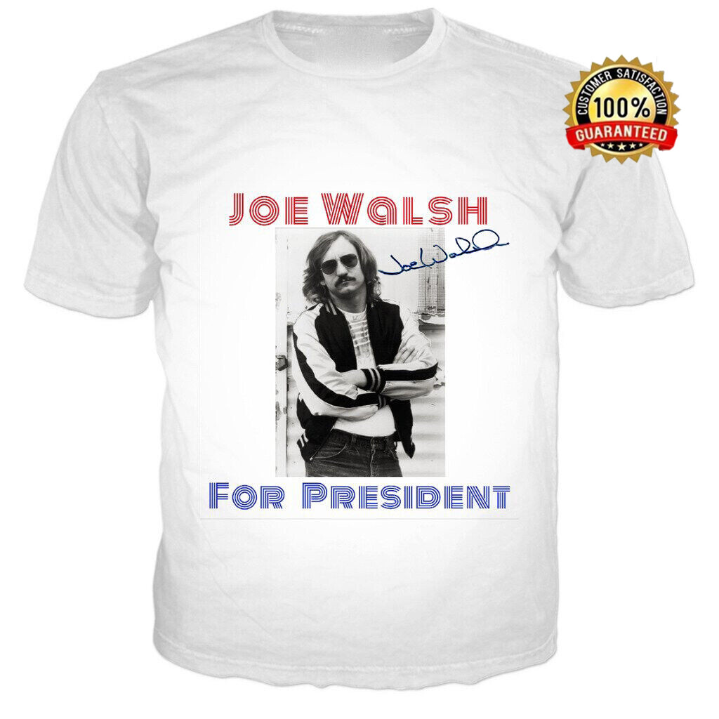 JOE WALSH FOR PRESIDENT Tシャツ Joe Walsh For President Heavy Cotton White All Size Unisex