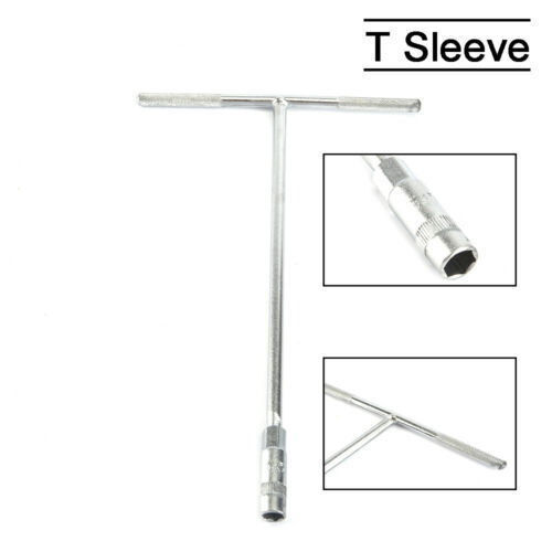 2Pcs13mm T-Type Handle Socket Wrench Hexagon Key Opener Wheel Nut Remover T-Bar - Picture 2 of 6