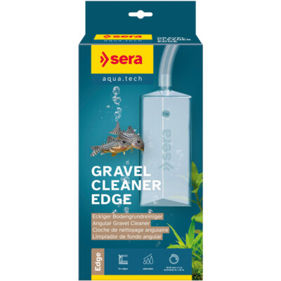 Sera Mulmglocke Mulmsauger Gravel Cleaner Edge Bodengrundreiniger eckig