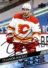 Connor Mackey - Signed 2020-21 Upper Deck Young Guns Rookie Card #707