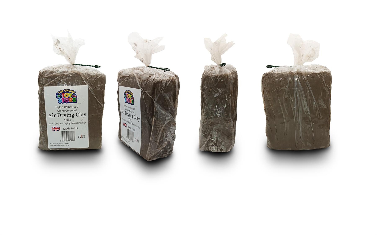 The Online Toy Store Air Drying Clay - Stone - 4.5kg