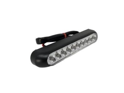 Highway Hawk Rücklicht LED ''oval'' mit E-mark /ABS-Gehäuse und Kennzeichenleuchte