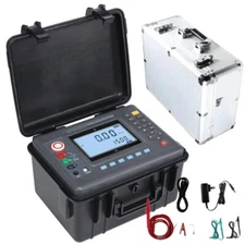 Digital Insulation Resistance Tester AC Voltage Absorption Ratio Test 5KV 10TΩ