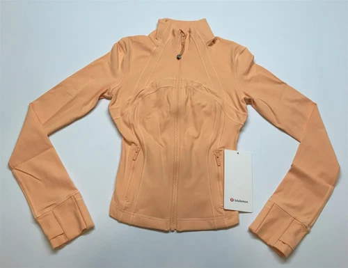 NEW LULULEMON Define Cropped Jacket Nulu 2 4 Rock Melon