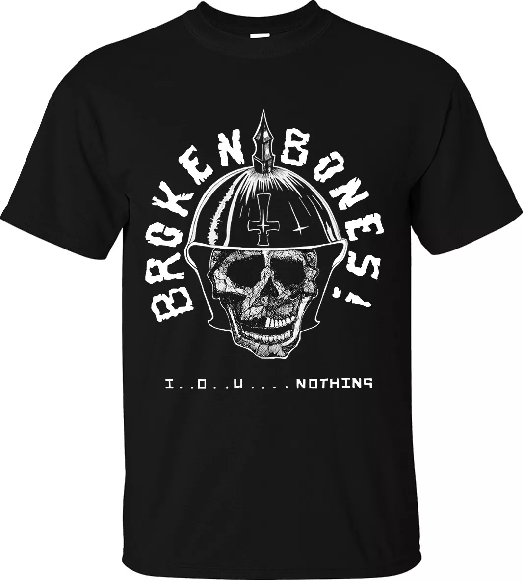 BROKEN BONES T-SHIRT discharge disclose exploited gbh street punk