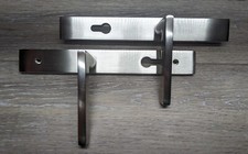 Emtek Brass Modern Door Configuration 5 Keyed Entry Multi Point Helios Lever