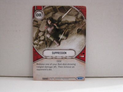 Star Wars Destiny Spirit of Rebellion #122 Suppression | eBay Star Wars Destiny Spirit of Rebellion #122 Suppression | eBay