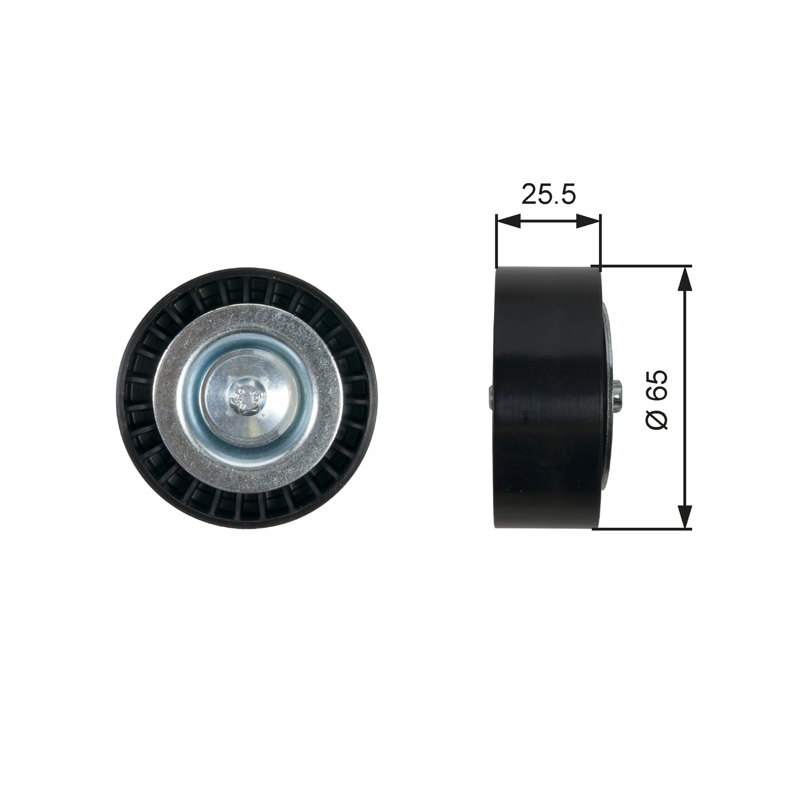 DEFLECTIONGUIDE PULLEY VRIBBED BELT T36454 FOR ALFA ROMEO FIAT FREEMONT OPEL - Image 13