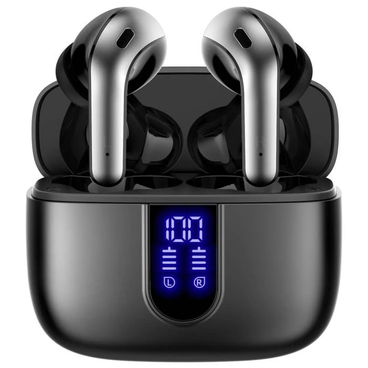 Écouteurs sans fil Bluetooth 5.1 VEATOOL avec son stéréo immersif et autonomie prolongée